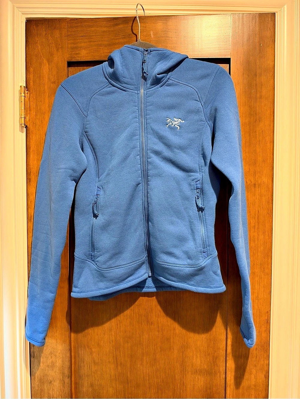 Arc'teryx Kyanite Hoody Blue Full-Zip Hoodie XS/T
